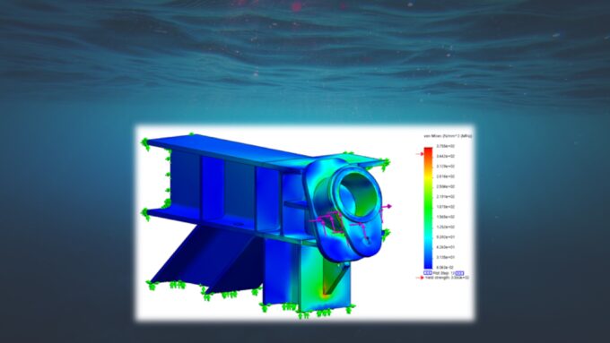 Studier med Solidworks Simulation - eSubsea